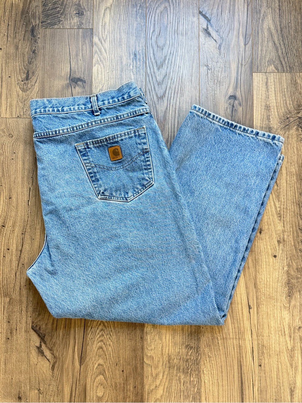 Carhartt B160 STW Men’s 48x30 Relaxed Fit Straight Leg Jeans